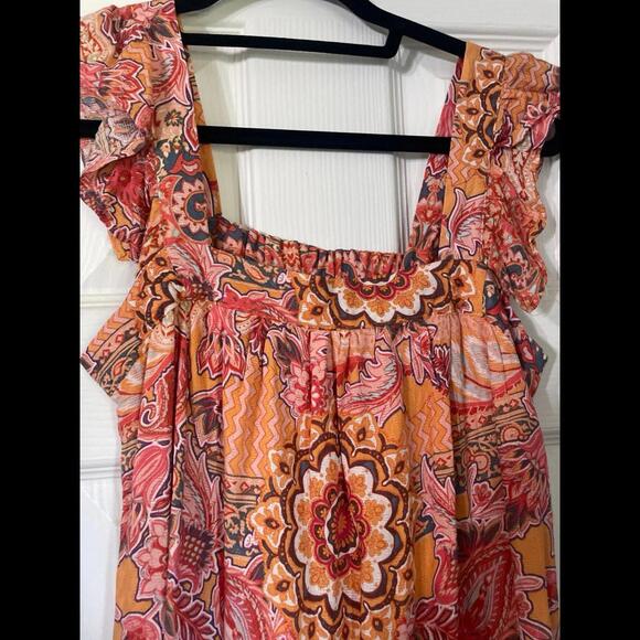 Knox Rose Boho floral sundress Size small - Picture 2 of 2